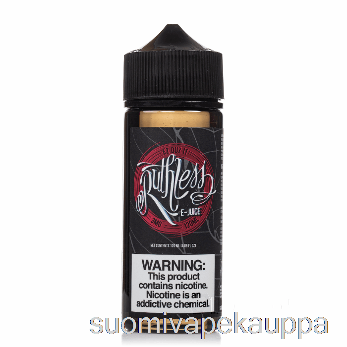 Vape Netistä Ez Duz It - Häikäilemätön Höyry - 120ml 6mg